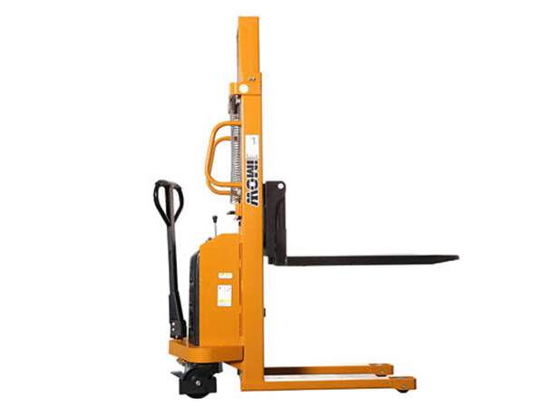 湛江中力電動叉車,窄腿覆蓋式半電動堆高車