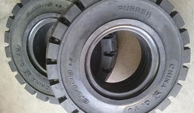 叉車為啥要使用實(shí)心輪胎？